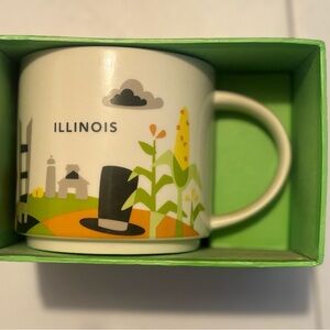 ILLINOIS YOU ARE HERE MUG